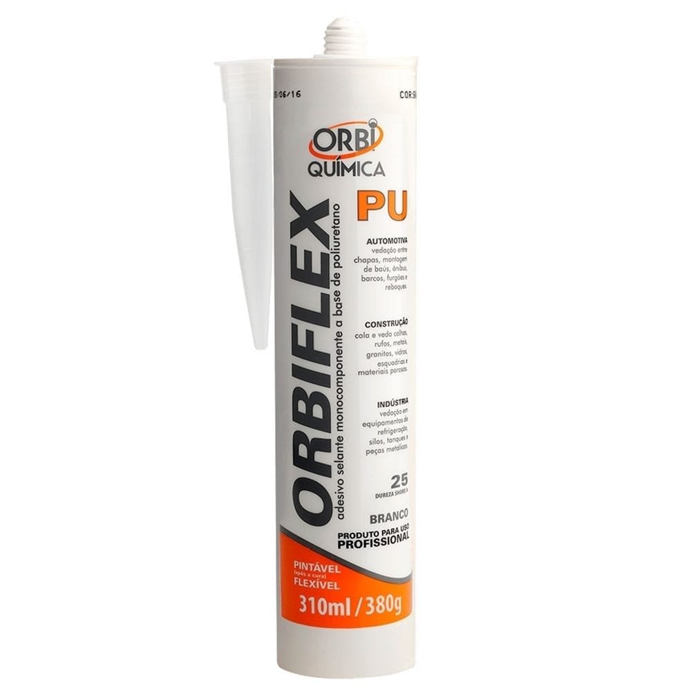 Adesivo Selante Orbiflex PU40 Branco 230ml/380g