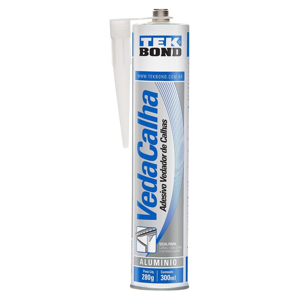 Veda Calha Tekbond Alumínio 280g
