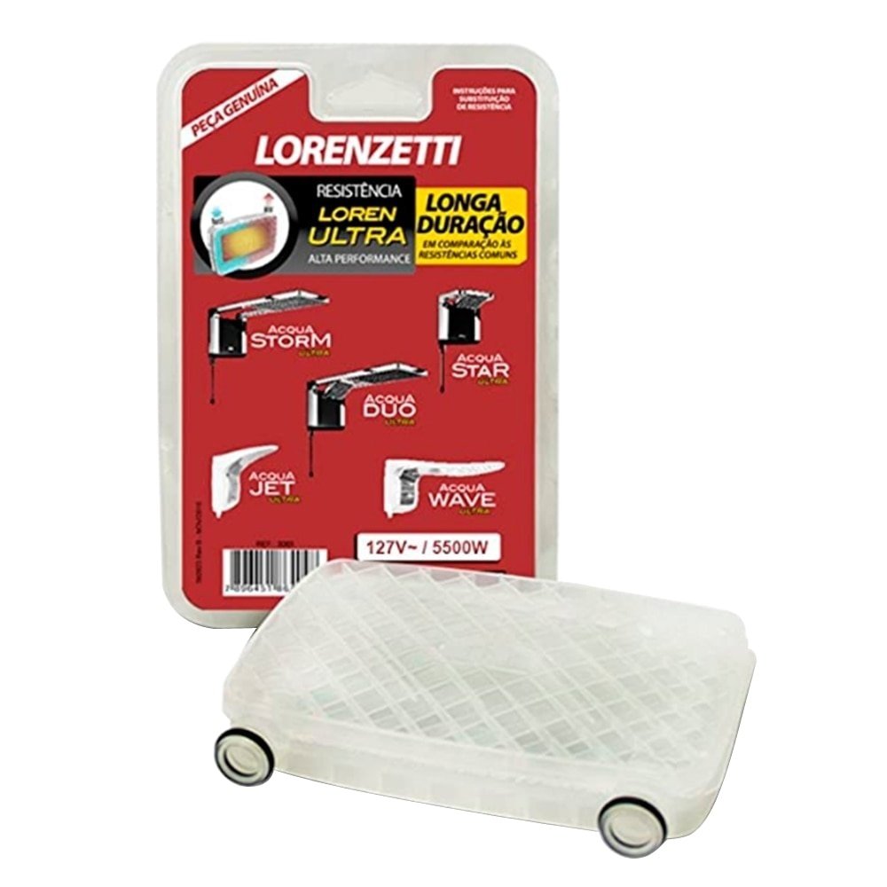 Resistência para Chuveiro Lorenzetti Acqua Ultra 7800W 220V