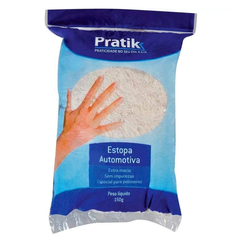 Estopa Pratik 150g - Embalagem com 24 Unidades
