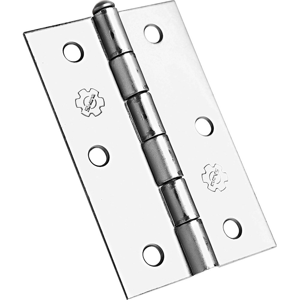 Dobradiça Porta Silvana Pino Comum 850x2.1/2 Zincado - Embalagem com 24 Unidades