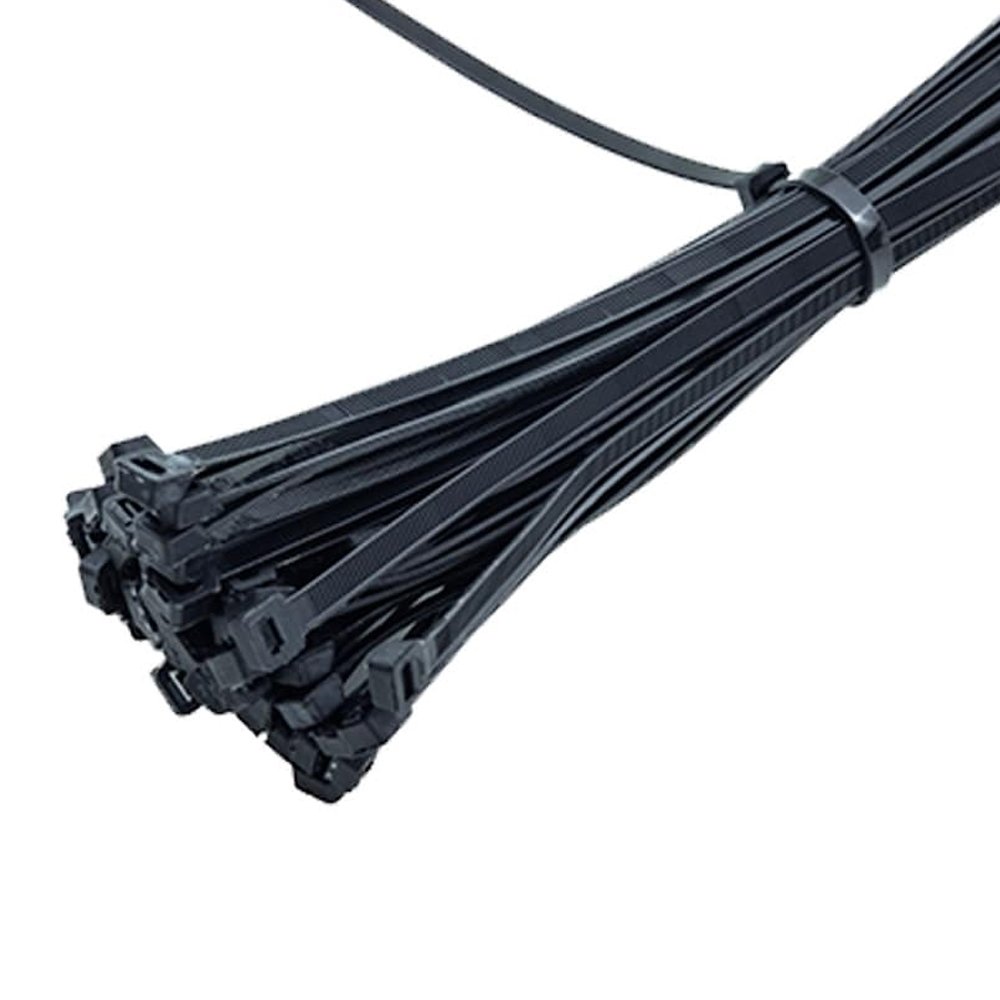 Abraçadeira Thompson Nylon 150 x 2,5mm Preto - Embalagem com 100 unidades