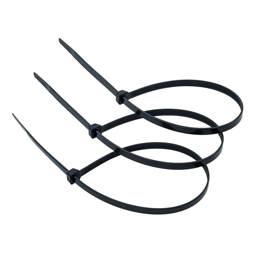 Abraçadeira Thompson Nylon 300 x 4,8mm Preto - Embalagem com 100 unidades