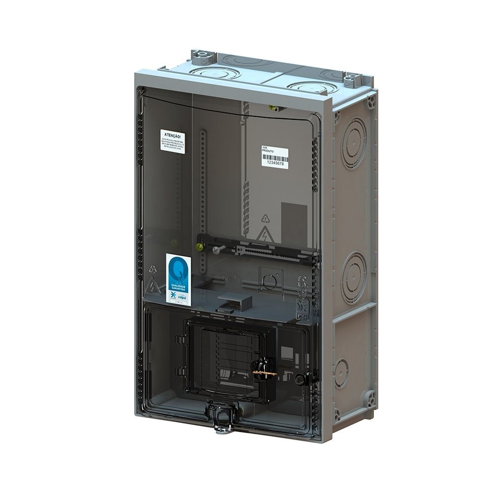 Caixa de Medição Trifásica TAF Padrão Equatorial UF.PA/AL/MA/PI