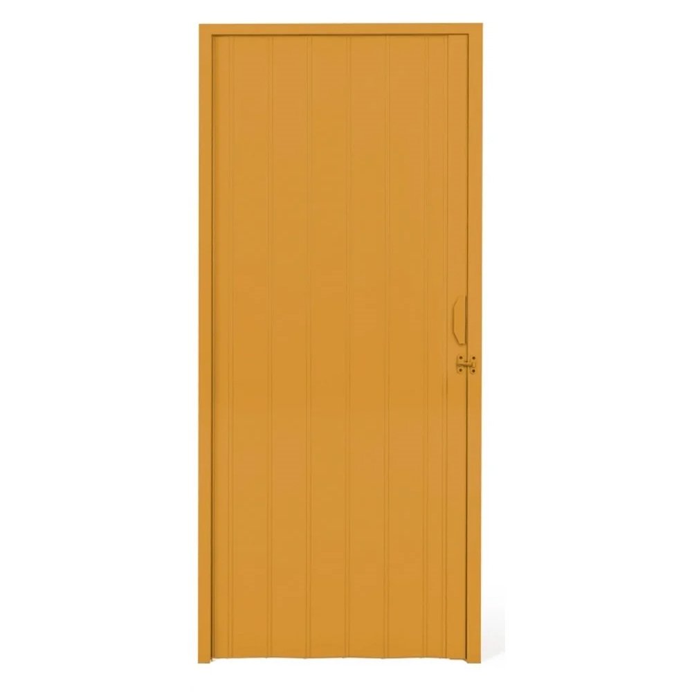 Porta Sanfonada PVC Plastilit 0,60x2,10m Cereja