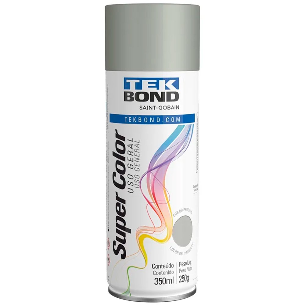 Tinta Spray Tekbond Uso Geral Alumínio 350ml