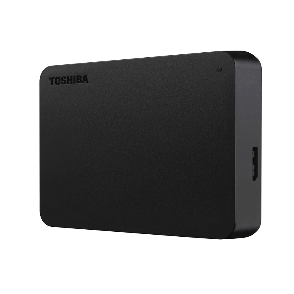 HD Externo Toshiba Canvio Basics HDTB440XK3CA, 4TB, Portátil, USB 2.0 e 3.0, Preto