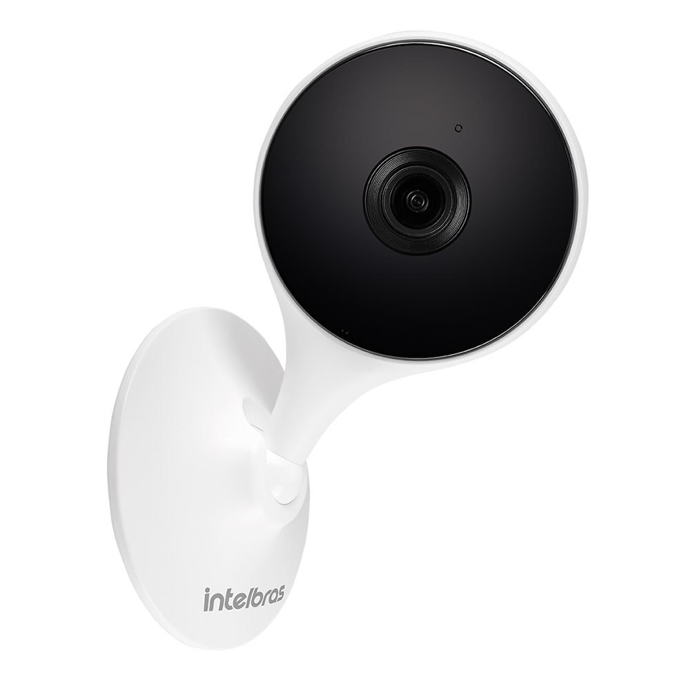 Câmera Inteligente Intelbras IM3 Interna Wifi Full Hd Acesso Remoto Branco