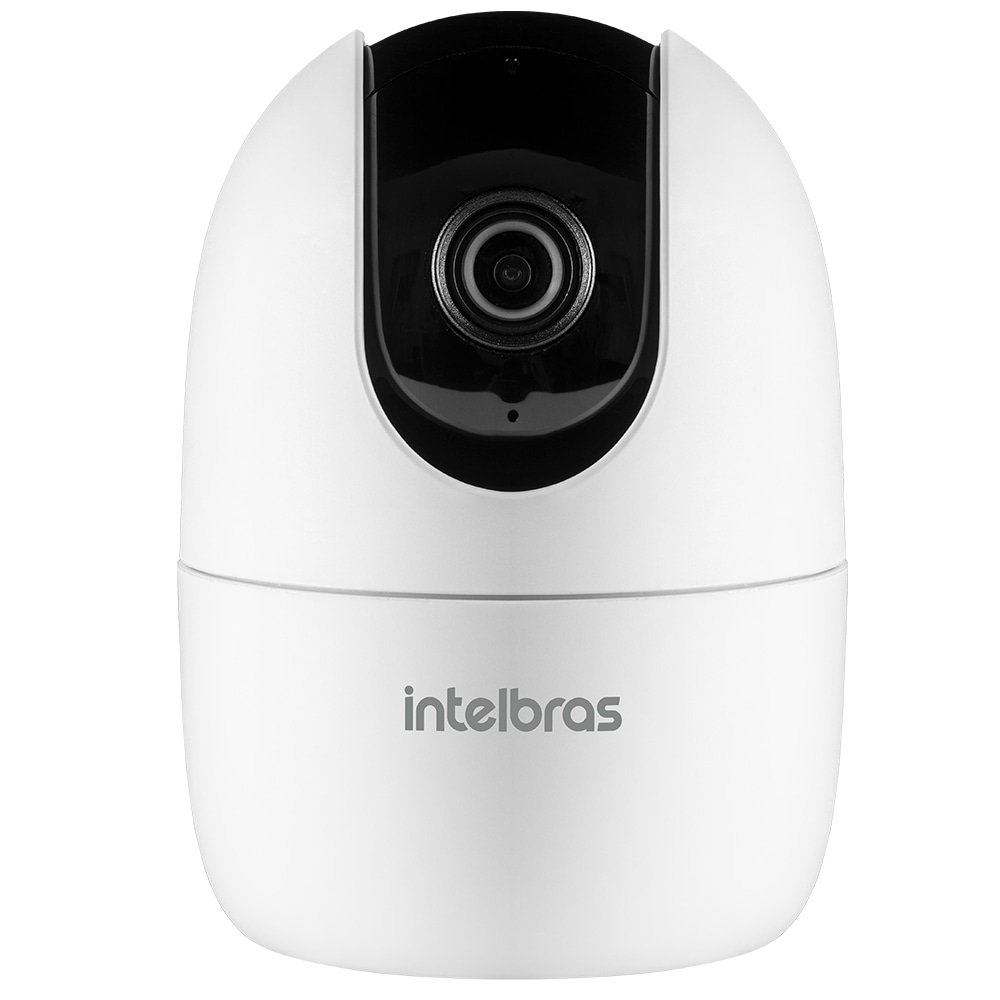 Câmera Inteligente Intelbras Im4 Interna 360 Wifi Full Hd Branco Acesso Remoto