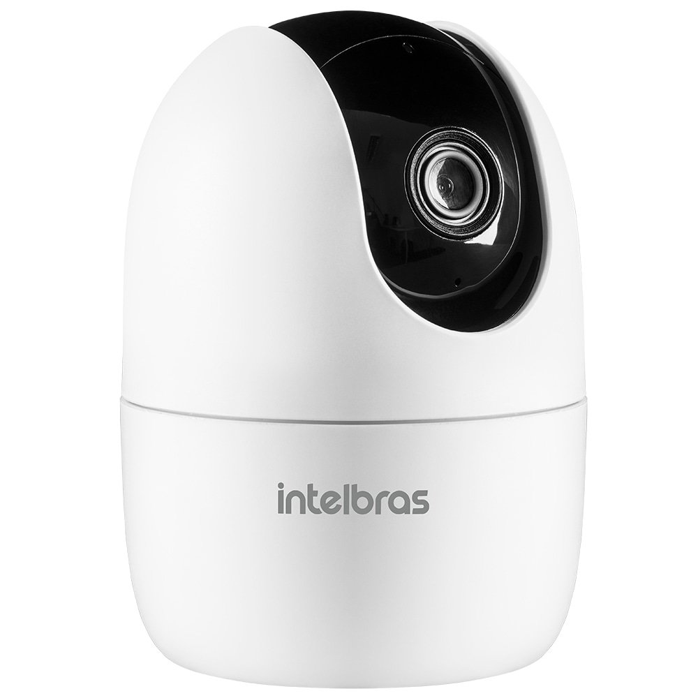 Câmera Inteligente Intelbras Im4 Interna 360 Wifi Full Hd Branco Acesso Remoto
