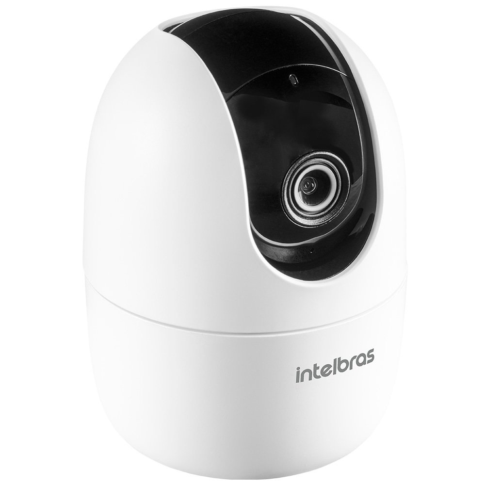 Câmera Inteligente Intelbras Im4 Interna 360 Wifi Full Hd Branco Acesso Remoto