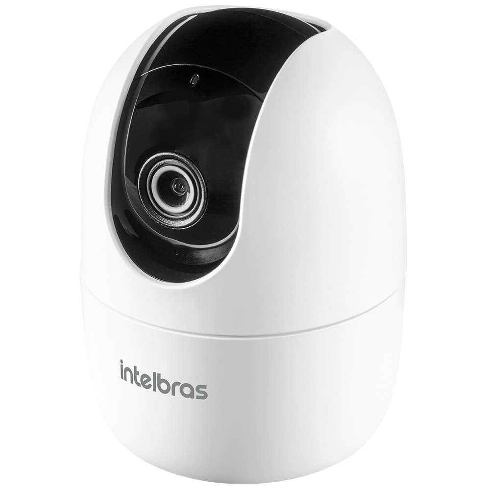 Câmera Inteligente Intelbras Im4 Interna 360 Wifi Full Hd Branco Acesso Remoto