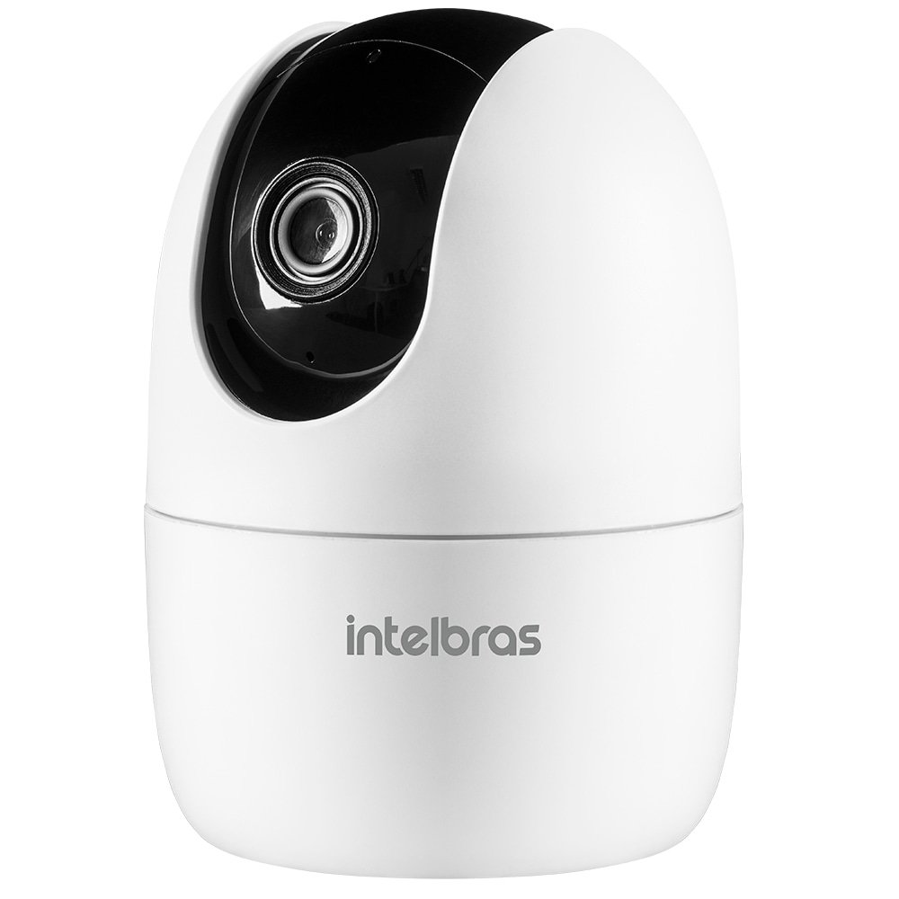 Câmera Inteligente Intelbras Im4 Interna 360 Wifi Full Hd Branco Acesso Remoto