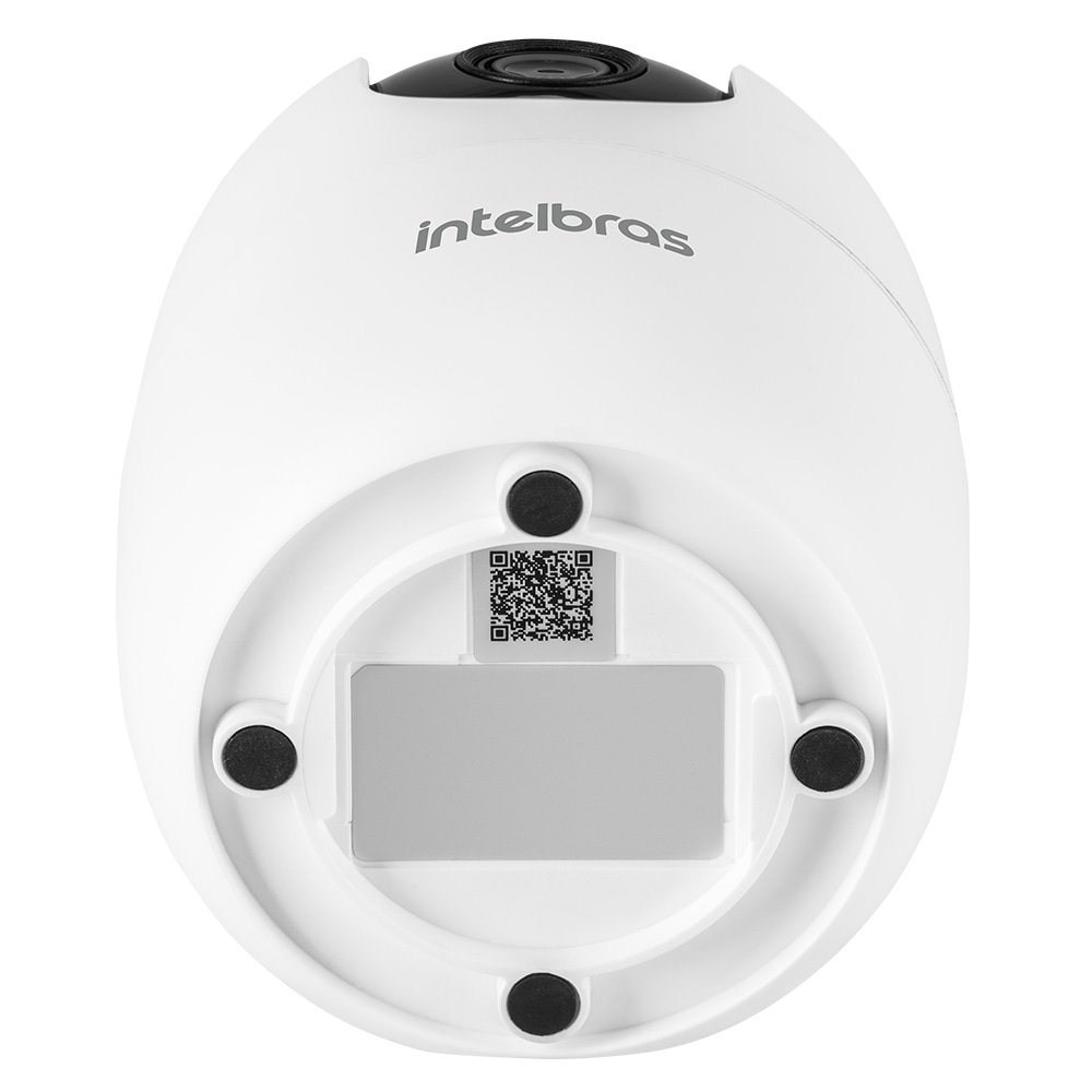 Câmera Inteligente Intelbras Im4 Interna 360 Wifi Full Hd Branco Acesso Remoto