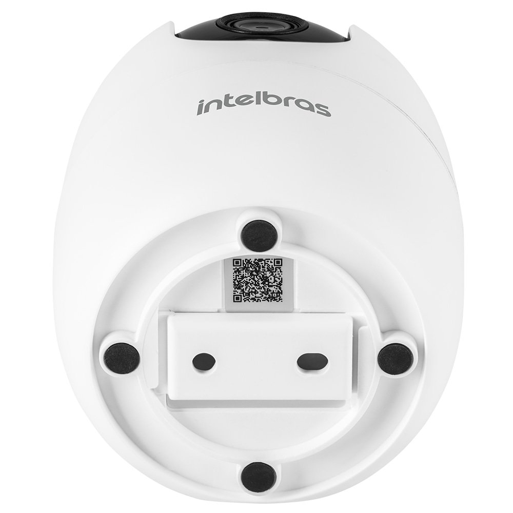 Câmera Inteligente Intelbras Im4 Interna 360 Wifi Full Hd Branco Acesso Remoto