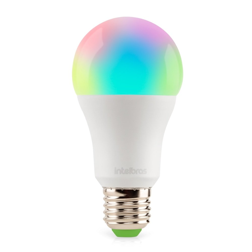 Lâmpada Inteligente Intelbras LED EWS410 Smart com Wi-Fi, Branca, Bivolt