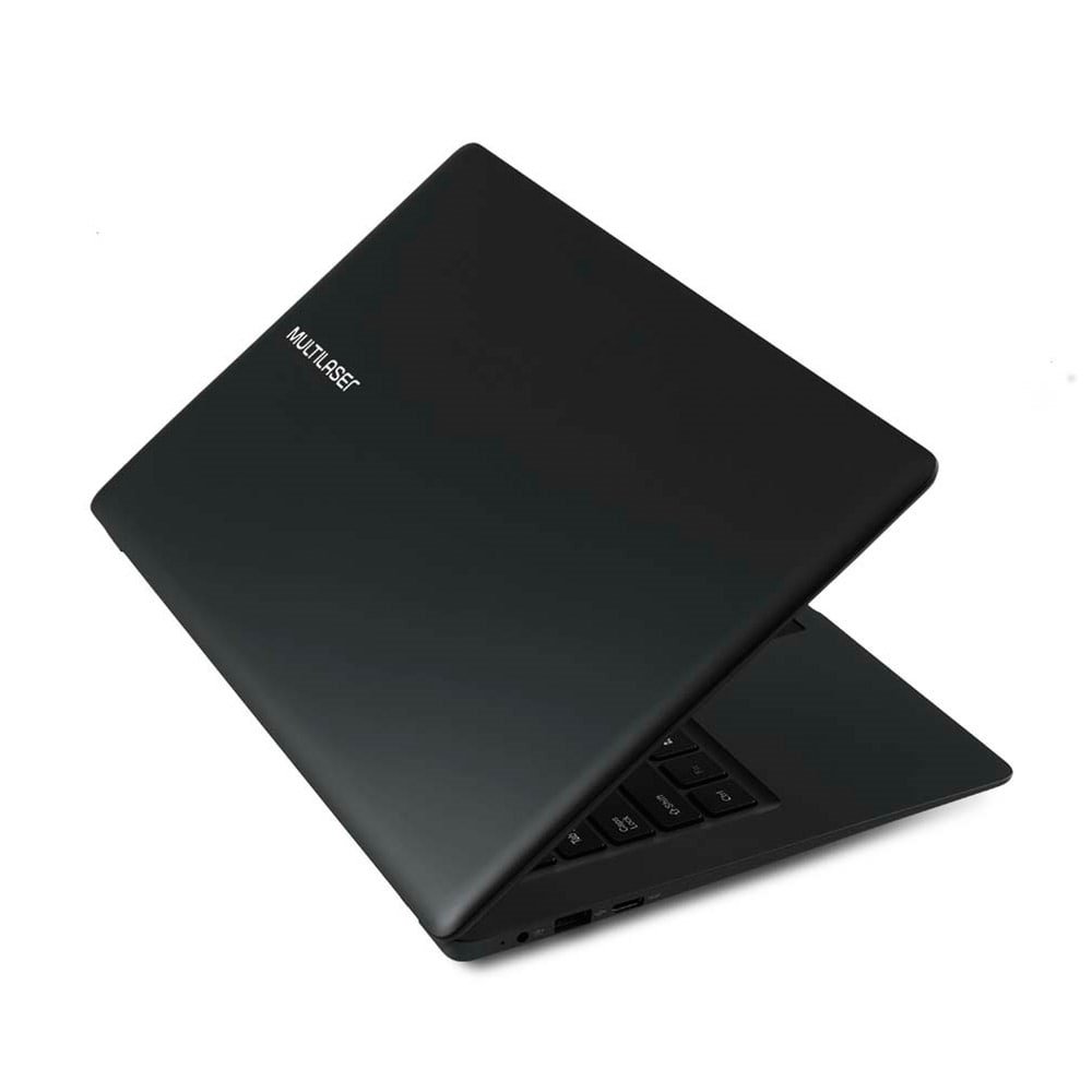 Notebook Multilaser PC310, Intel Pentium QuadCore, 4GB, 64GB , Tela 14", Windows 10, Preto