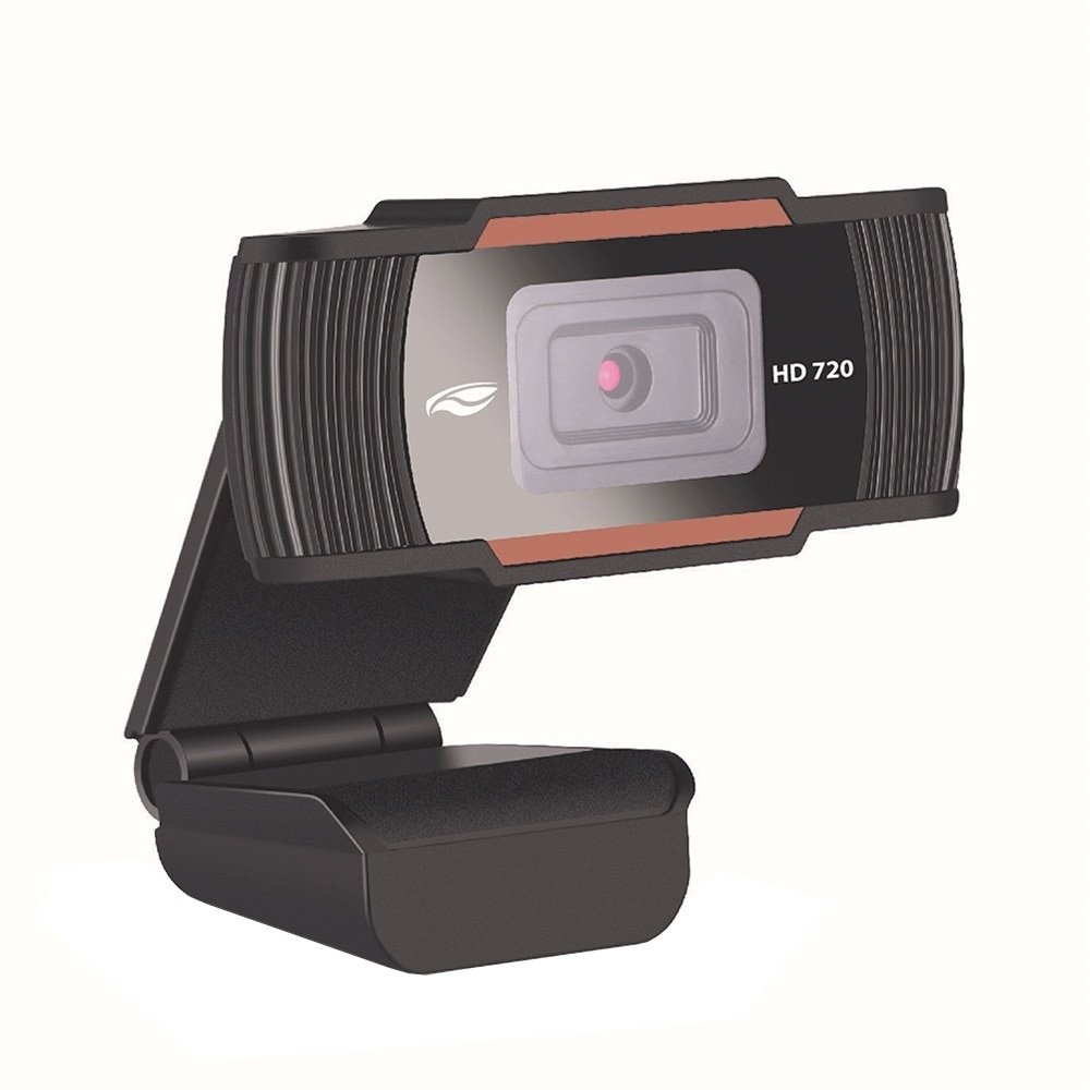 Webcam C3TECH WB70BK HD 720P USB 2.0 Preto