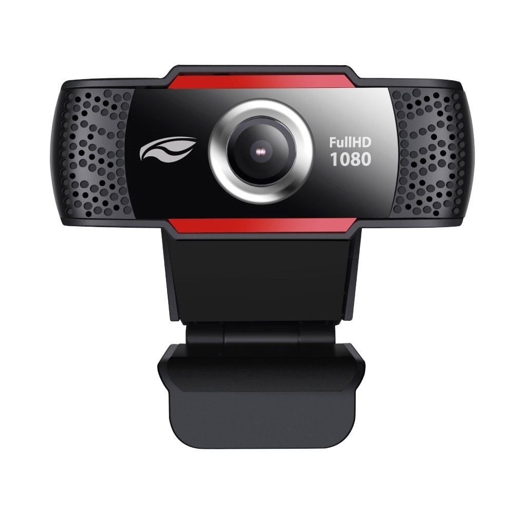 Webcam C3TECH WB100BK HD 1080P USB 2.0 Preto