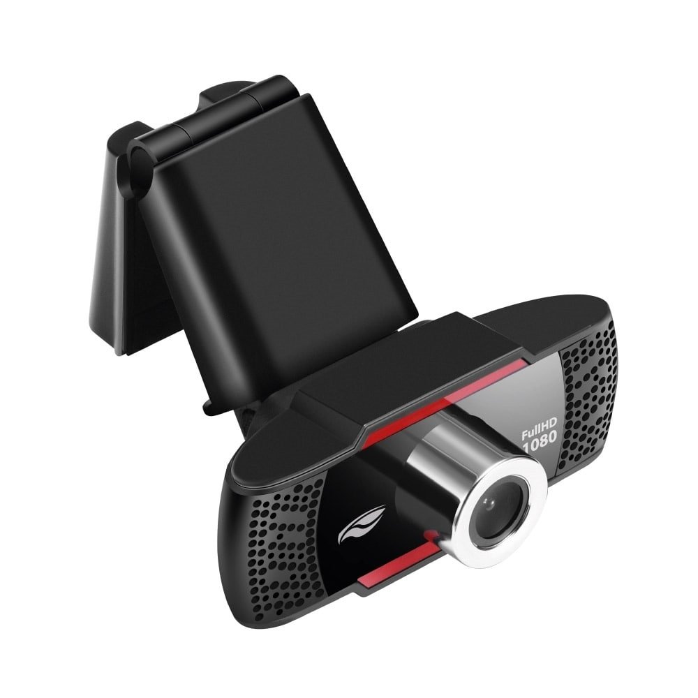 Webcam C3TECH WB100BK HD 1080P USB 2.0 Preto