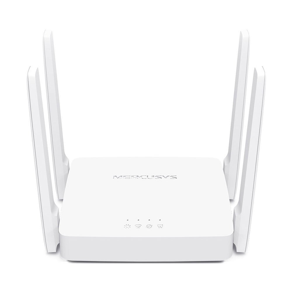 Roteador Wireless Mercusys AC10 AC1200 4 Antenas, 2 Portas, Lan Dual Band Branco