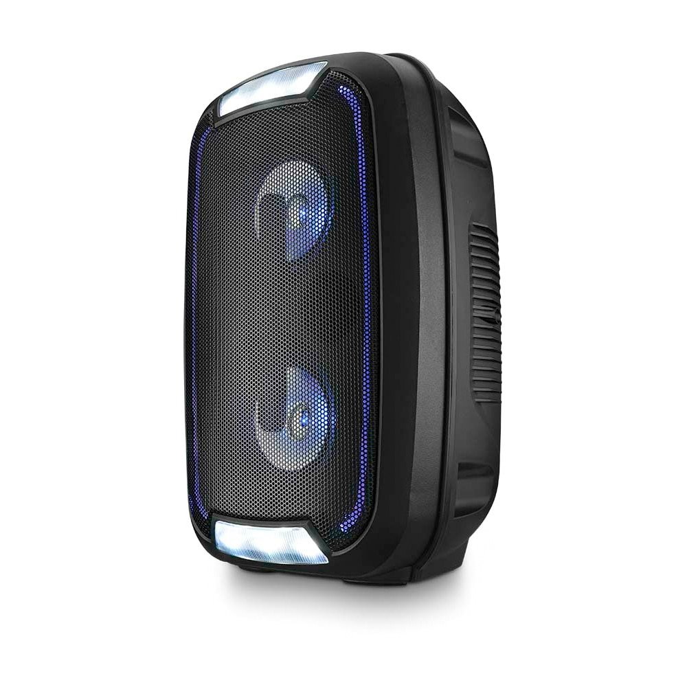 Caixa de Som Multilaser SP336 Party Speaker Neon Double 4P, 200W