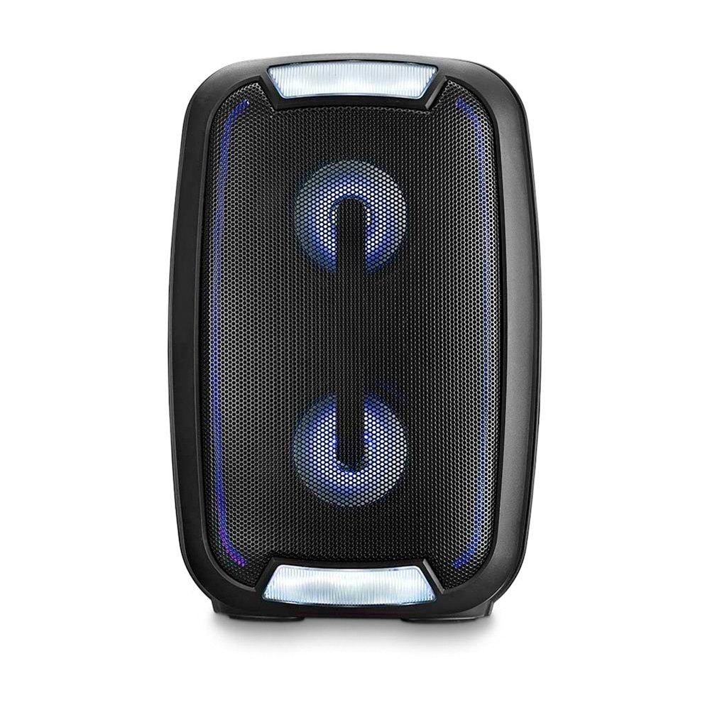 Caixa de Som Multilaser SP336 Party Speaker Neon Double 4P, 200W
