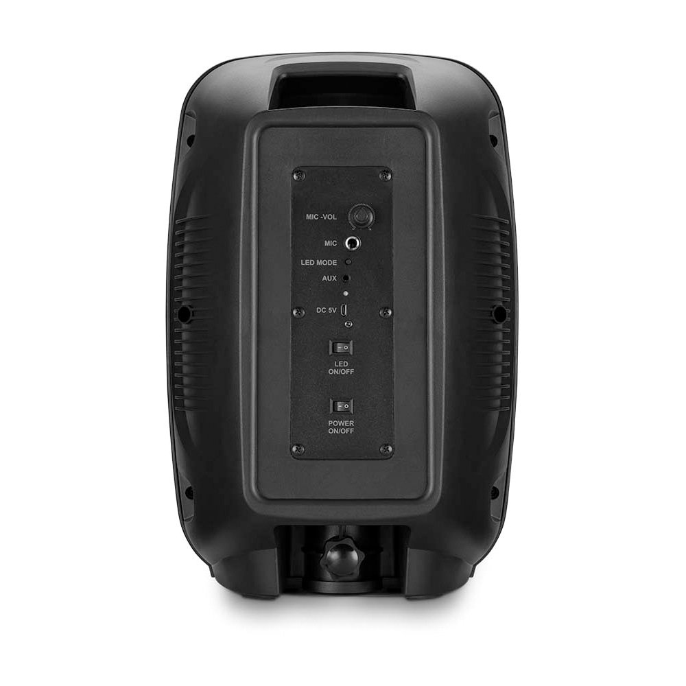 Caixa de Som Multilaser SP336 Party Speaker Neon Double 4P, 200W