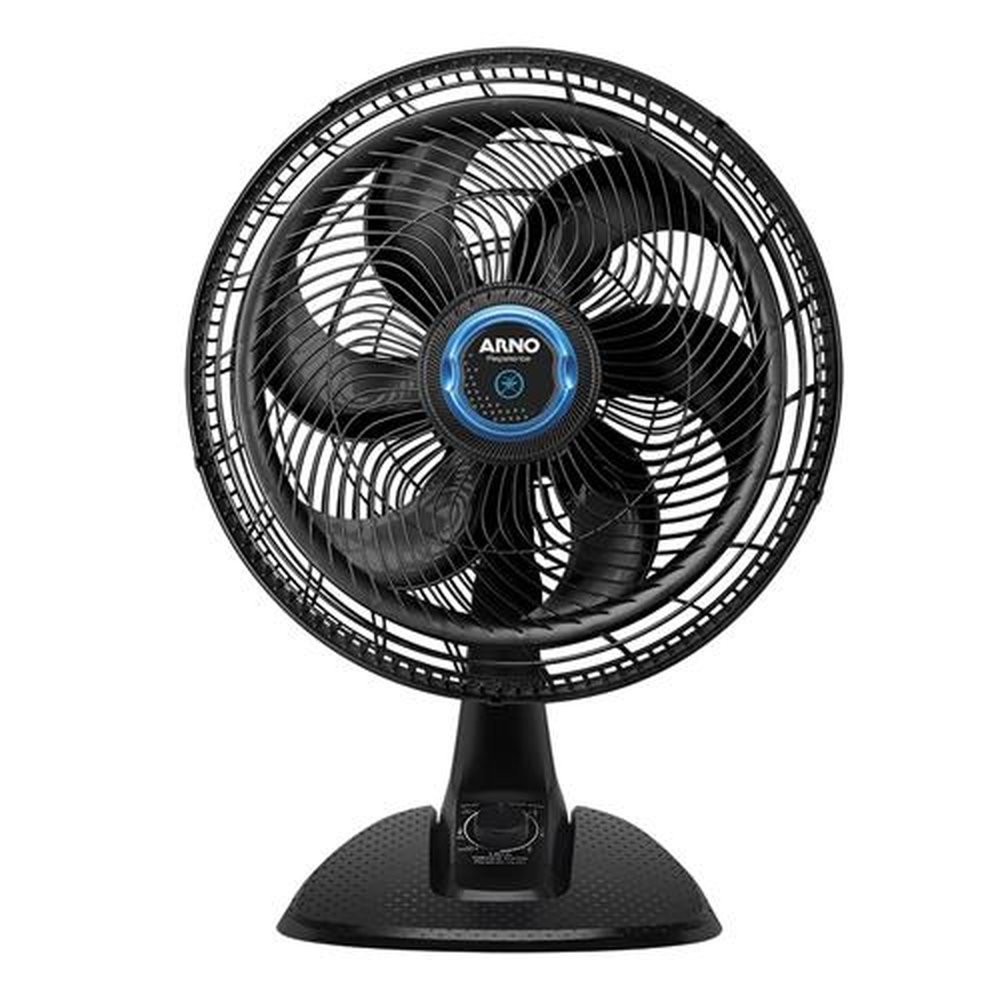 Ventilador de Mesa Arno VD55 Ultra Silence Force, 40cm, 3 Velocidades, Preto, 220V