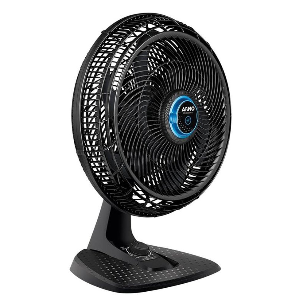 Ventilador de Mesa Arno VD55 Ultra Silence Force, 40cm, 3 Velocidades, Preto, 220V