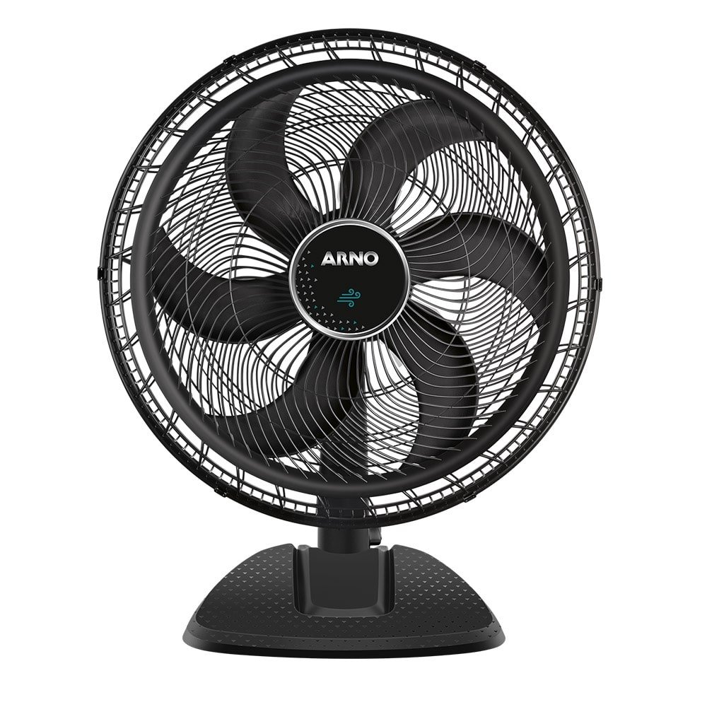 Ventilador de Mesa Arno Ultra Silence Force VD50, 50cm, 3 Velocidades, Preto 220V