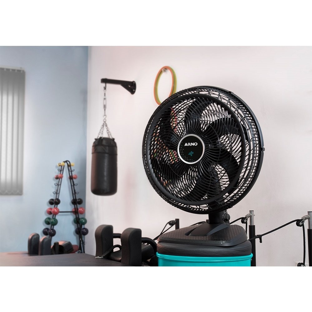 Ventilador de Mesa Arno Ultra Silence Force VD50, 50cm, 3 Velocidades, Preto 220V