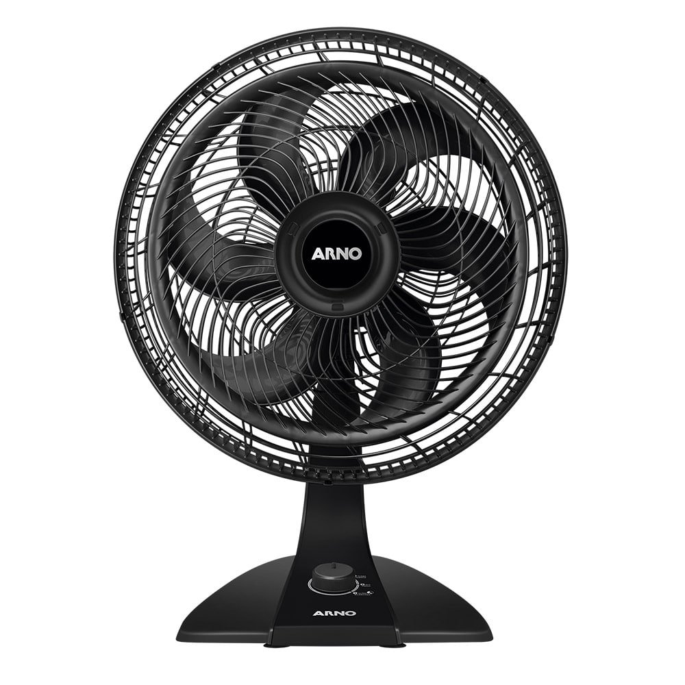 Ventilador de Mesa Arno VF49 Turbo Force, 40cm, 3 Velocidades, Preto 220V