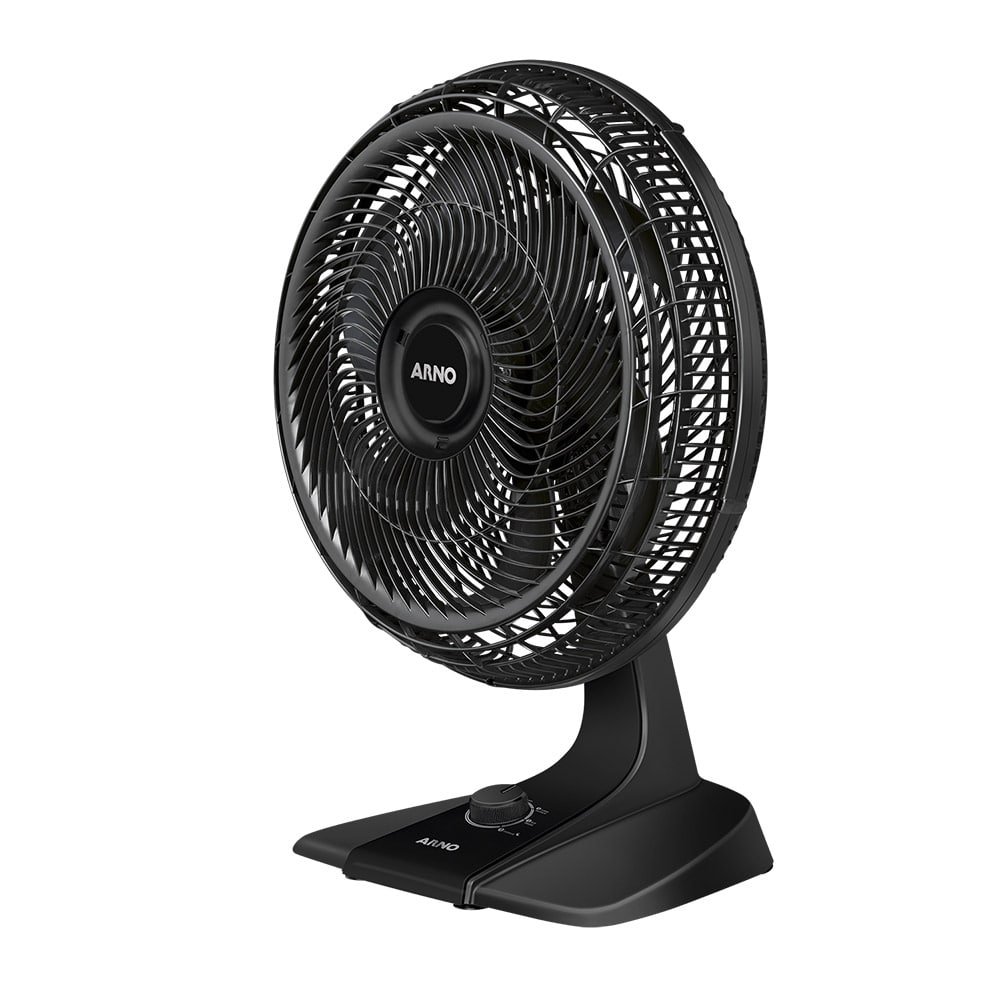 Ventilador de Mesa Arno VF49 Turbo Force, 40cm, 3 Velocidades, Preto 220V