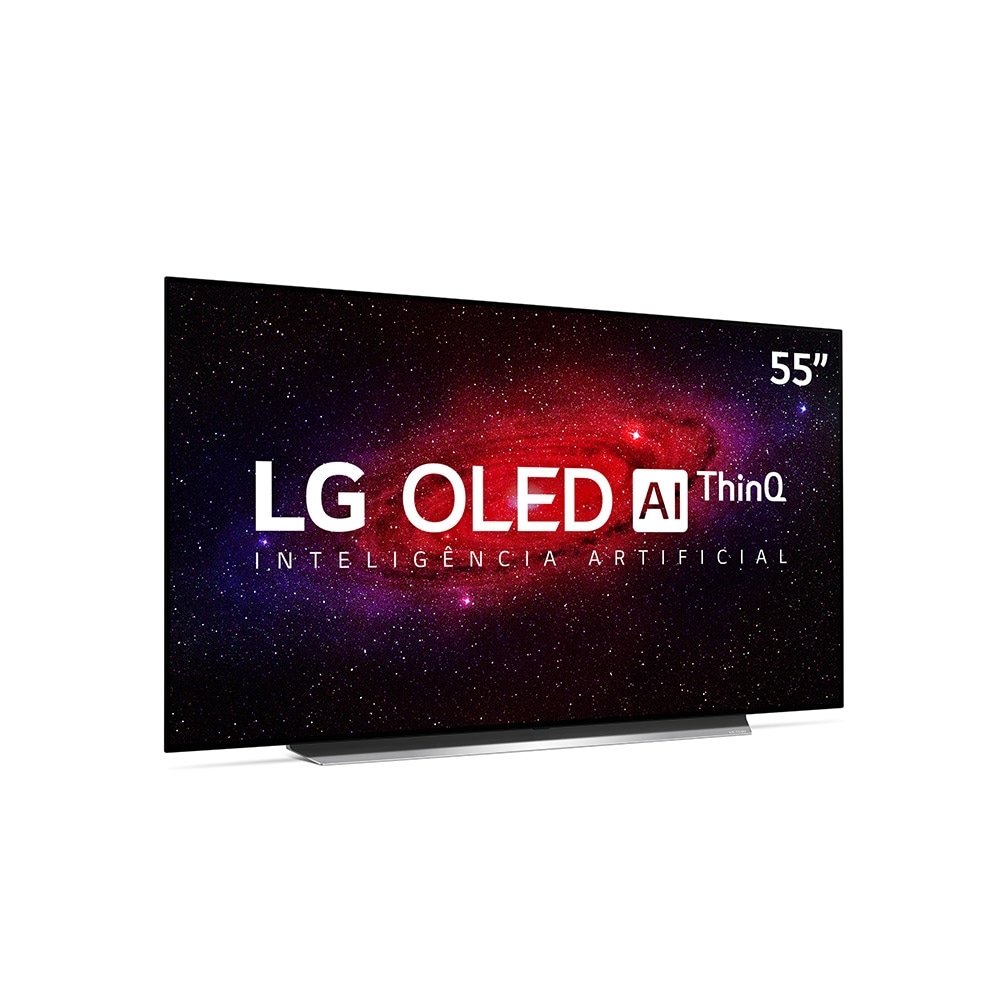 Smart TV OLED 55" LG OLED55CXPSA 4K HDR com Wi-Fi, 3 USB, 4 HDMI, Bluetooth, Inteligência Artificial, Smart Magic, Alexa, 120Hz