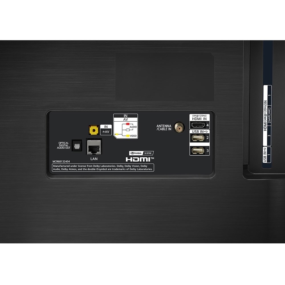 Smart TV OLED 55" LG OLED55CXPSA 4K HDR com Wi-Fi, 3 USB, 4 HDMI, Bluetooth, Inteligência Artificial, Smart Magic, Alexa, 120Hz