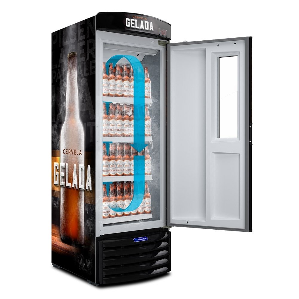 Cervejeira Metalfrio 572 Litros VN50FL, Next Control, 110V