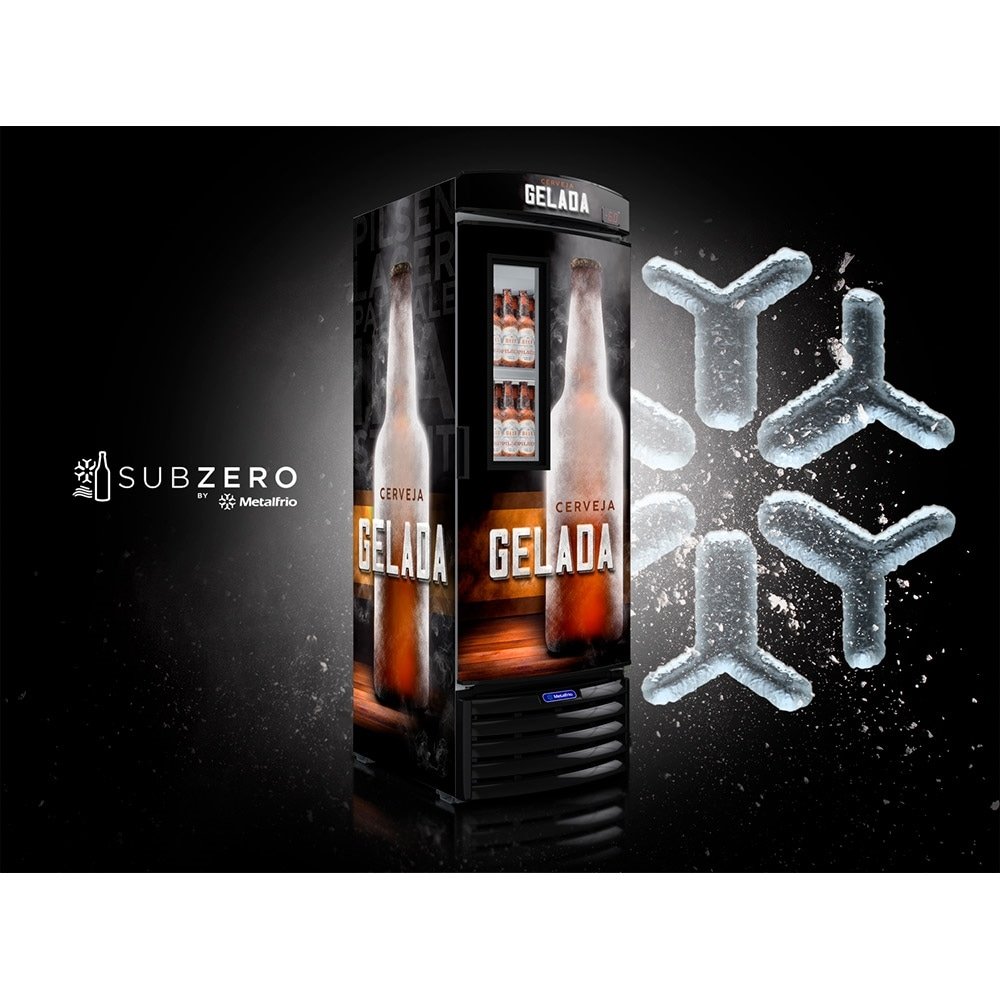 Cervejeira Metalfrio 572 Litros VN50FL, Next Control, 110V