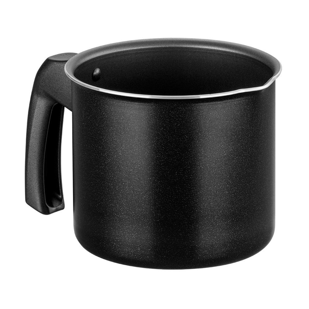 Jogo de Panelas Continental Antiaderente, Preto, 5 Peças