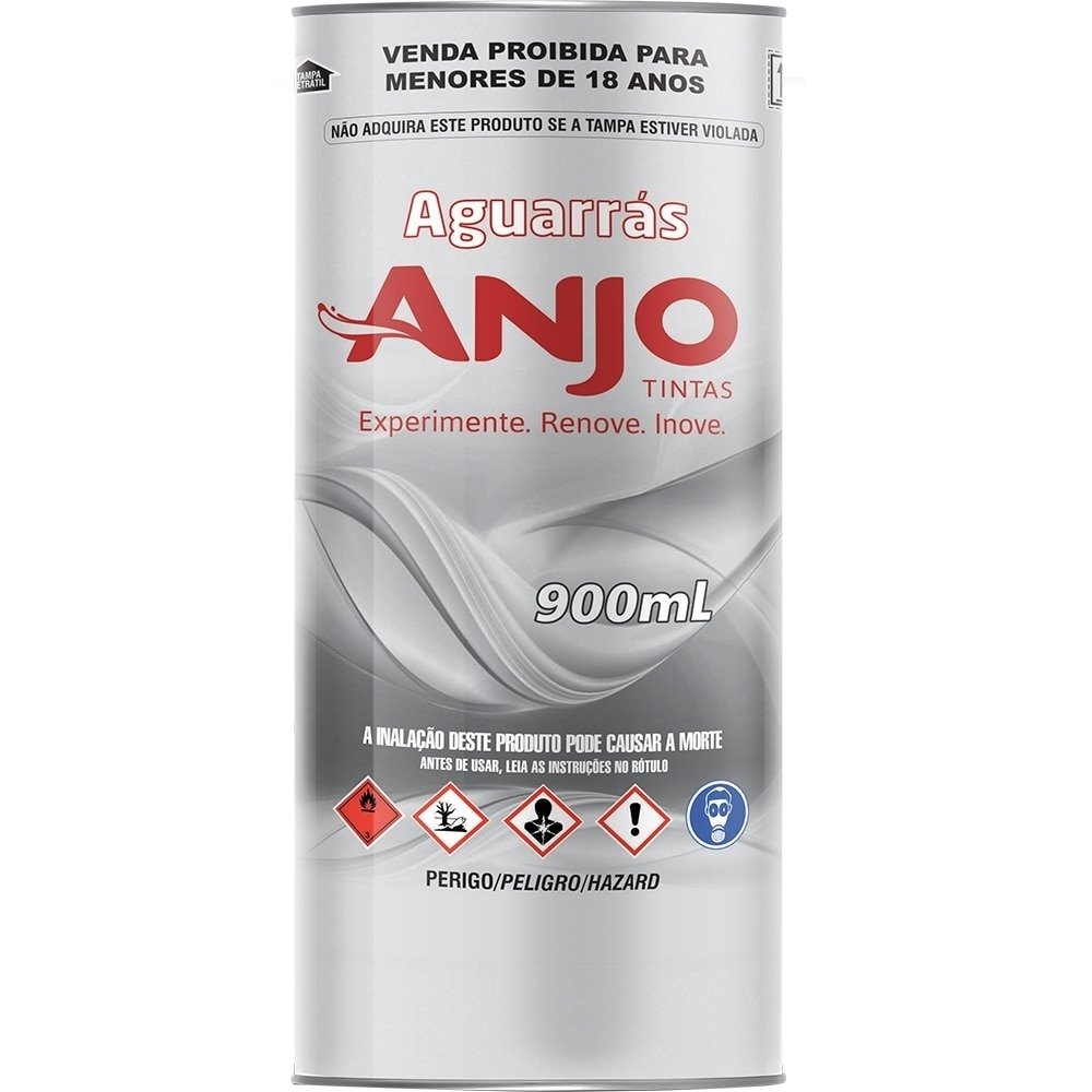 Aguarras 900ml Emb. c/ 12 un - Anjo