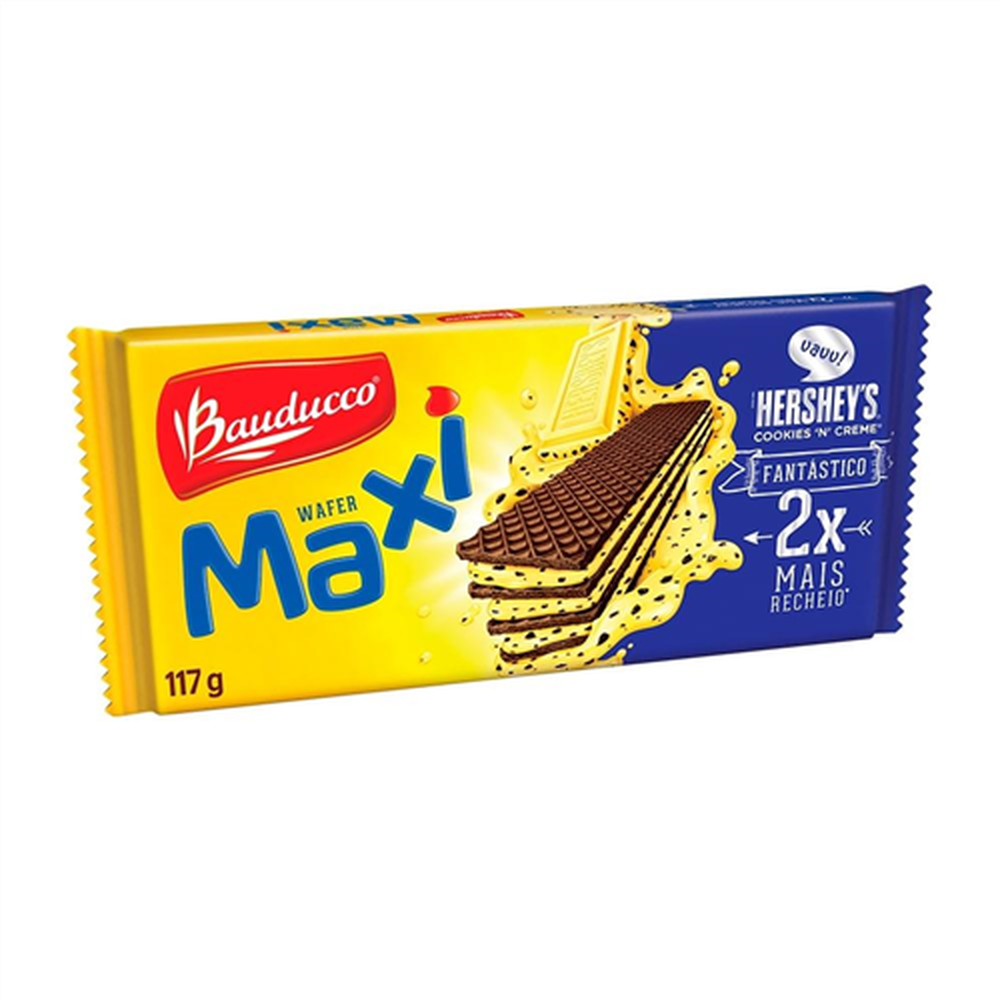 BISC.BAUDUCCO WAFER MAXI COOKIES 117G