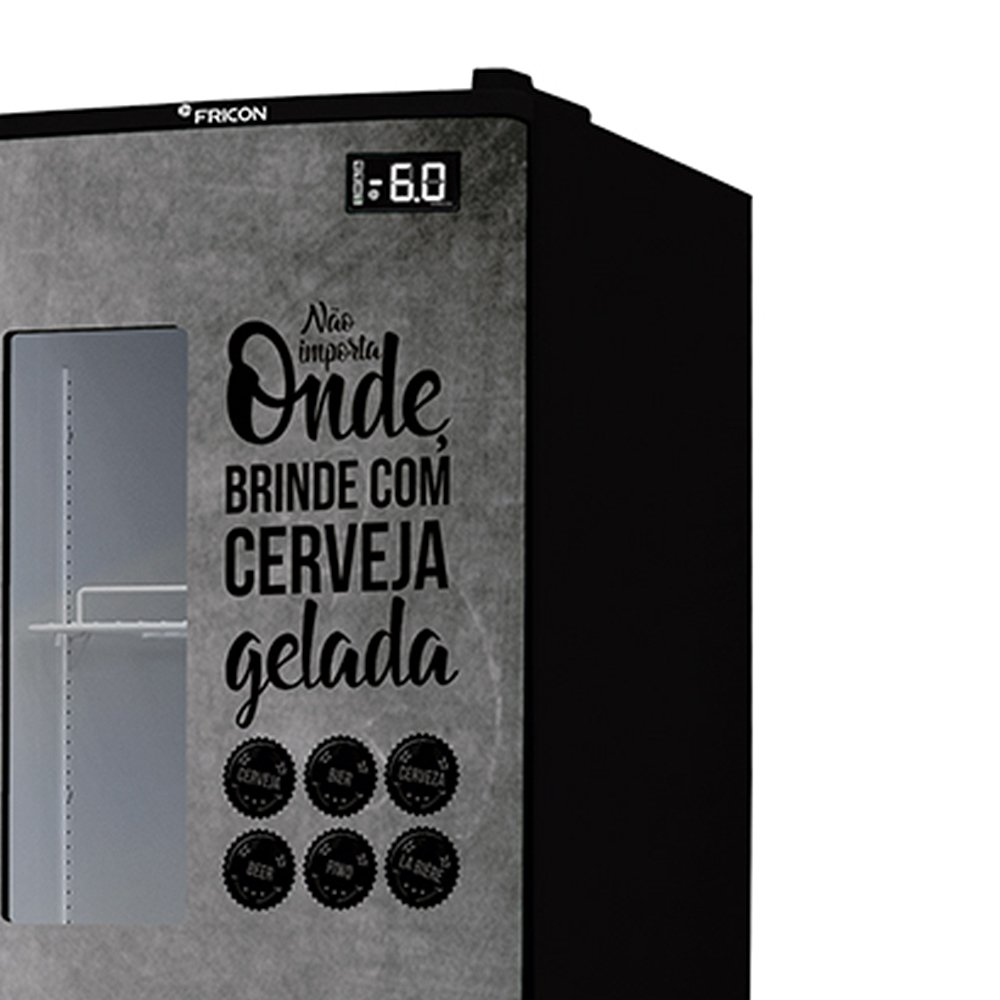 Conservador Cervejeira Fricon 284 Litros, VCFC284D, Porta com Visor, 220V