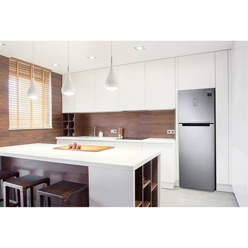 Geladeira/Refrigerador Samsung 385 Litros Evolution RT38, com PowerVolt, Frost Free, Inverter, Duplex, Inox Look, Bivolt
