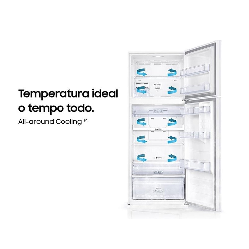 Geladeira/Refrigerador Samsung 460 Litros Evolution RT46, com PowerVolt, Frost Free, Inverter, Duplex, Branco, Bivolt