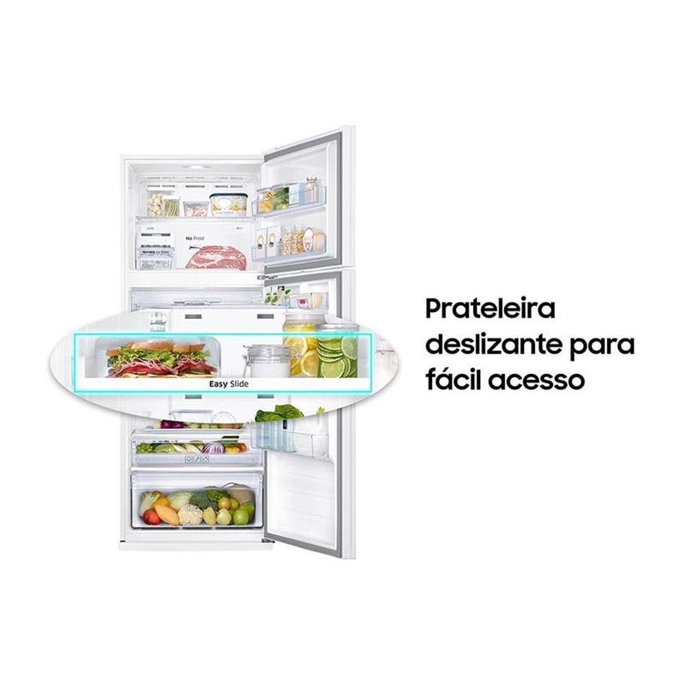 Geladeira/Refrigerador Samsung 460 Litros Evolution RT46, com PowerVolt, Frost Free, Inverter, Duplex, Branco, Bivolt