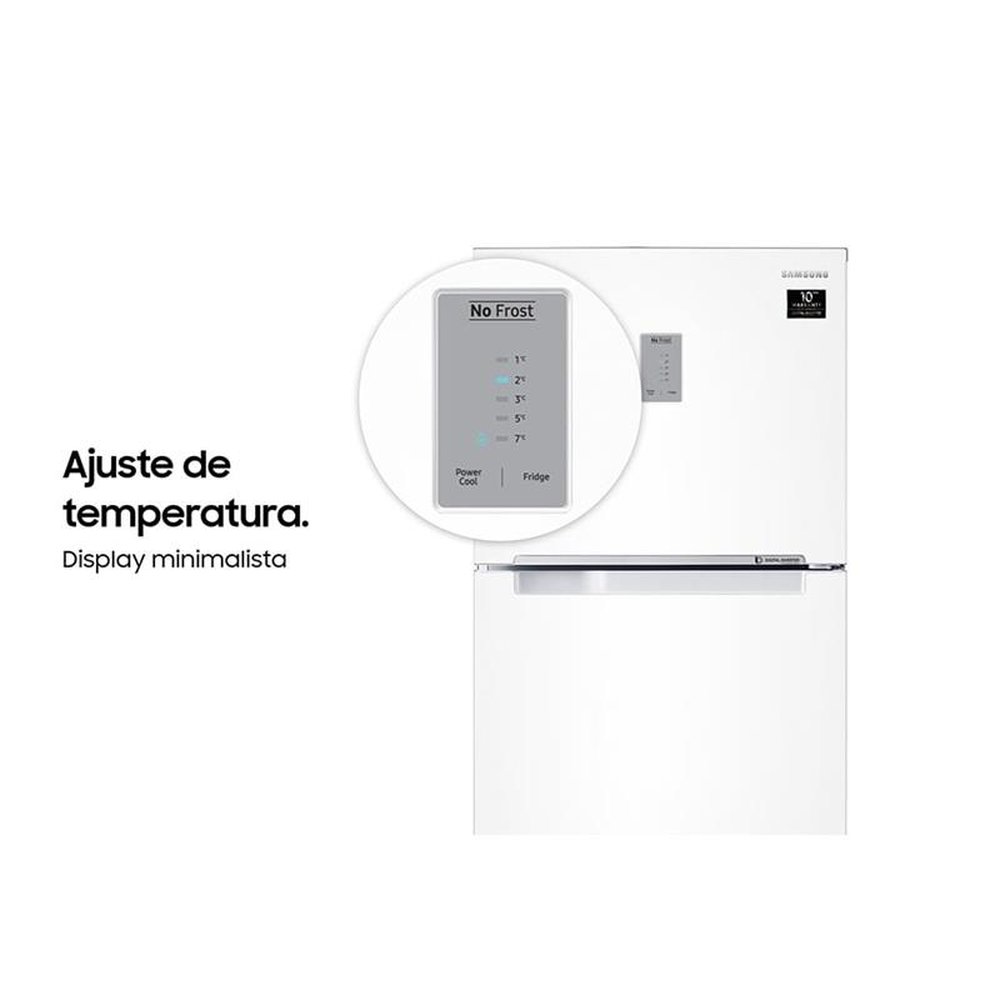 Geladeira/Refrigerador Samsung 460 Litros Evolution RT46, com PowerVolt, Frost Free, Inverter, Duplex, Branco, Bivolt
