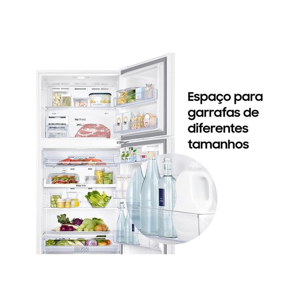 Geladeira/Refrigerador Samsung 460 Litros Evolution RT46, com PowerVolt, Frost Free, Inverter, Duplex, Branco, Bivolt