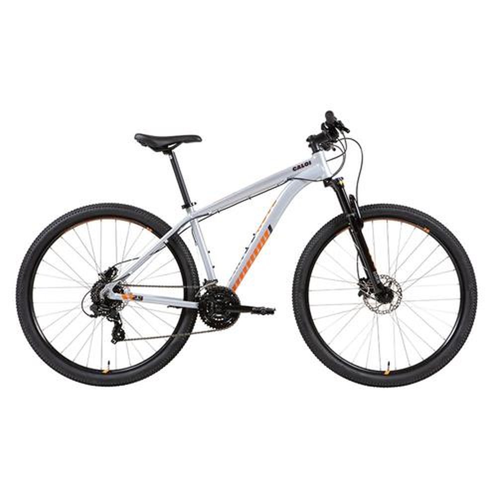 Bicicleta para Adulto Caloi 29, Aro 29, 24 Marchas, Quadro de Alumínio, Freio à Disco, Branca