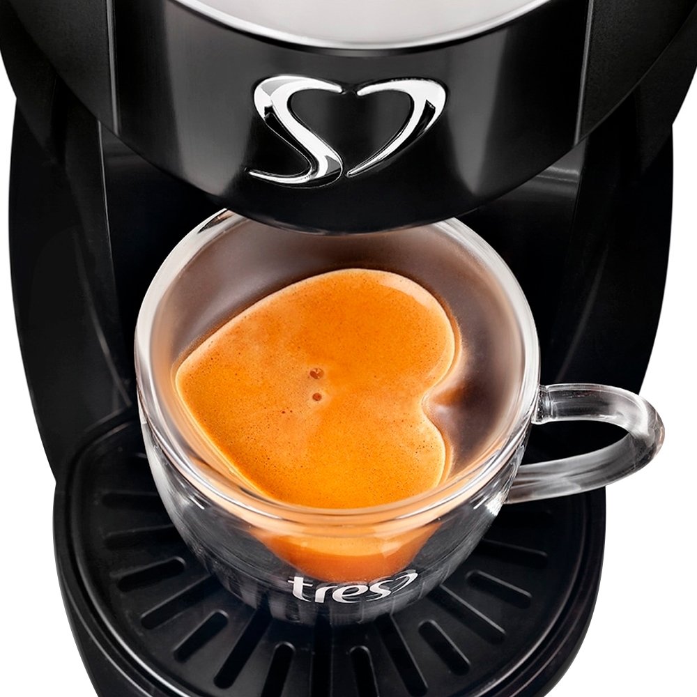 Cafeteira Espresso Três Corações Touch Automática Preto 220V
