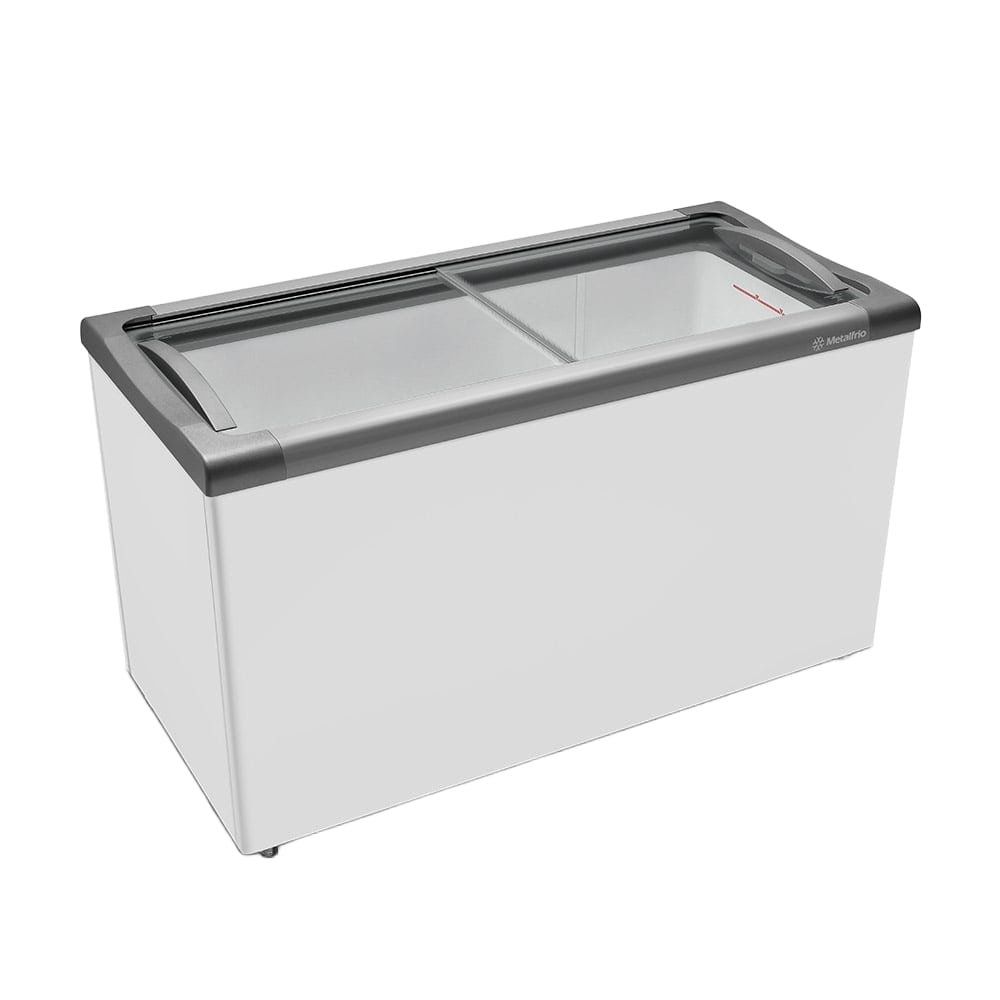 Freezer Horizontal Metalfrio 400 Litros NF40S - com Luz de LED, Branco, 110V